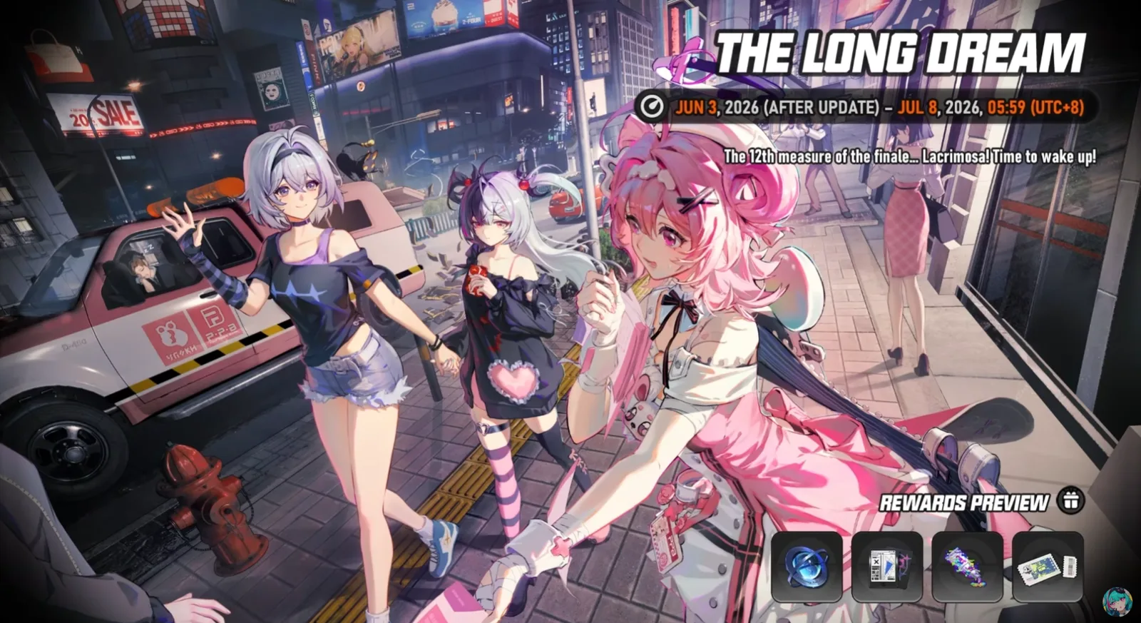 Event screen 1 shown during the 1.1 livestream